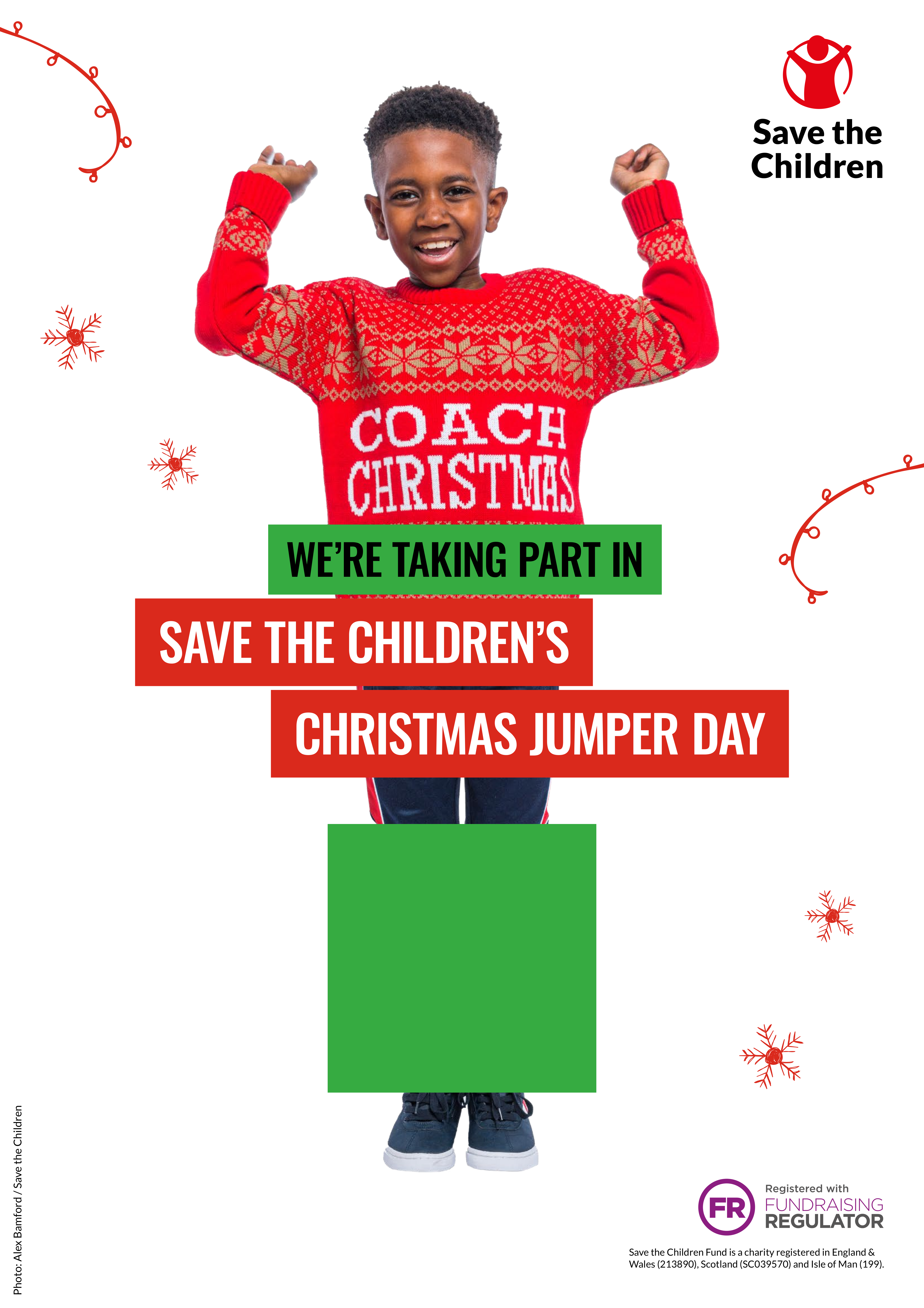 Save the children 2025 xmas jumper